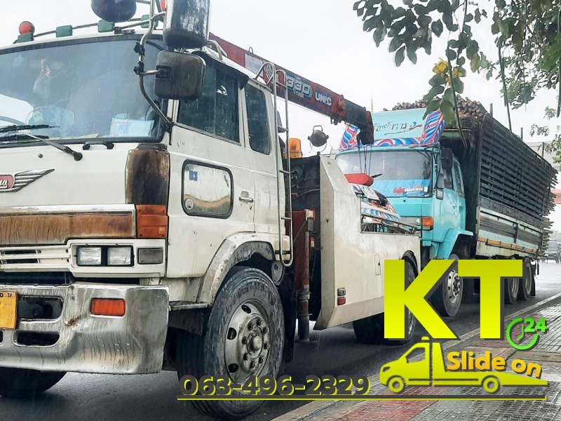 รถยกลางจูงรถบรรทุกได้